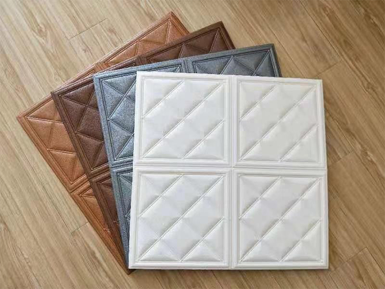 3D Brick Foam Wallpaper